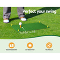 Everfit Golf Mat 60x30cm Portable Practice Aid with Non-Slip Base & Tee Hole - SuperSaverAU - view 5