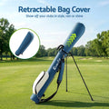 Everfit Blue Sunday Golf Stand Bag with Insulated Pocket