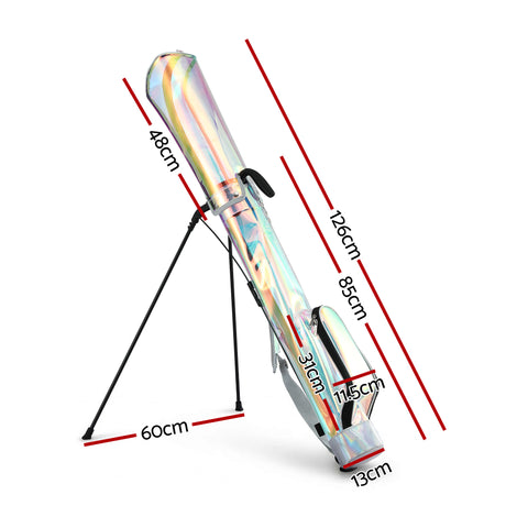 Everfit Holographic Sunday Golf Stand Bag with Insulated Pocket