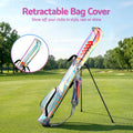 Everfit Holographic Sunday Golf Stand Bag with Insulated Pocket
