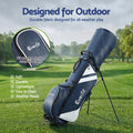 Everfit Blue Golf Stand Bag with Dual Straps & Club Divider