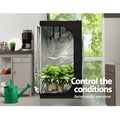 Green Fingers 4" Hydroponics Grow Tent Ventilation Kit with Fan, Carbon Filter, Ducting - SuperSaverAU - view 4