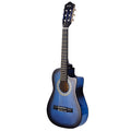 Alpha 34-Inch Classical Guitar with Carry Bag - Blue