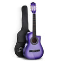 Alpha 34-Inch Classical Guitar with Carry Bag - Purple