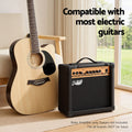 Alpha 20W Portable Guitar Amplifier with Overdrive - Black