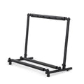 Alpha Foldable Guitar Rack Stand Holder, 5 Guitars, Adjustable Feet, Black 87*47*73cm - SuperSaverAU - view 1