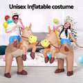 Inflatable Cowboy Costume Adult Suit Blow Up Party Fancy Dress Halloween Cosplay - SuperSaverAU - view 5