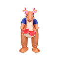 Inflatable Kangaroo Costume Adult Suit Blow Up Party Fancy Dress Halloween Cosplay - SuperSaverAU - view 3