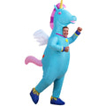 Inflatable Unicorn Costume Adult Suit Blow Up Party Fancy Dress Halloween Cosplay - SuperSaverAU - view 1