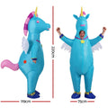 Inflatable Unicorn Costume Adult Suit Blow Up Party Fancy Dress Halloween Cosplay - SuperSaverAU - view 2
