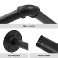 Artiss Wall-Mounted Clothes Rack - Black, Metal Construction - SuperSaverAU - view 4
