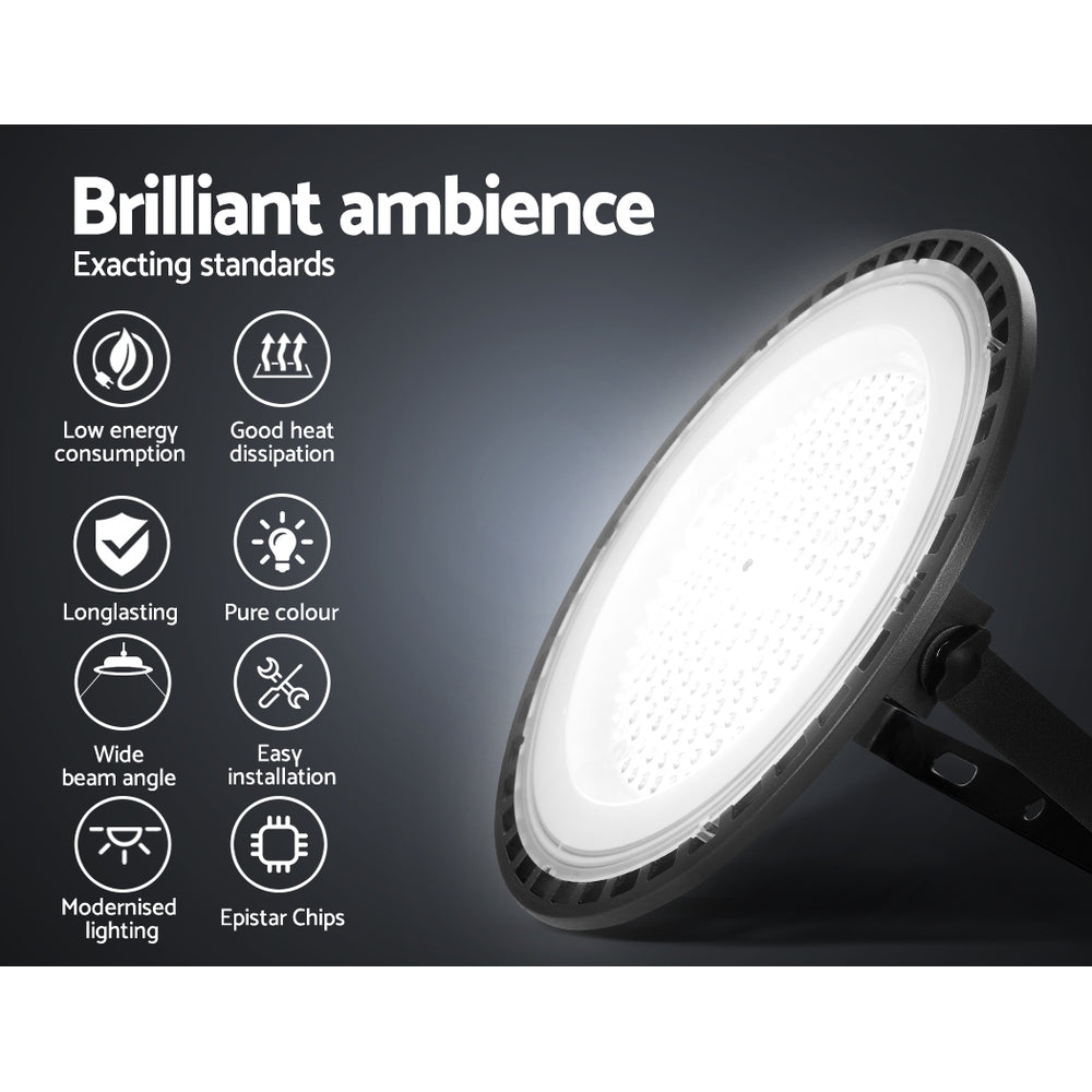 Leier 150W High Bay Light LED, SAA Approved, Epistar Chips, Easy Installation - SuperSaverAU - view 4
