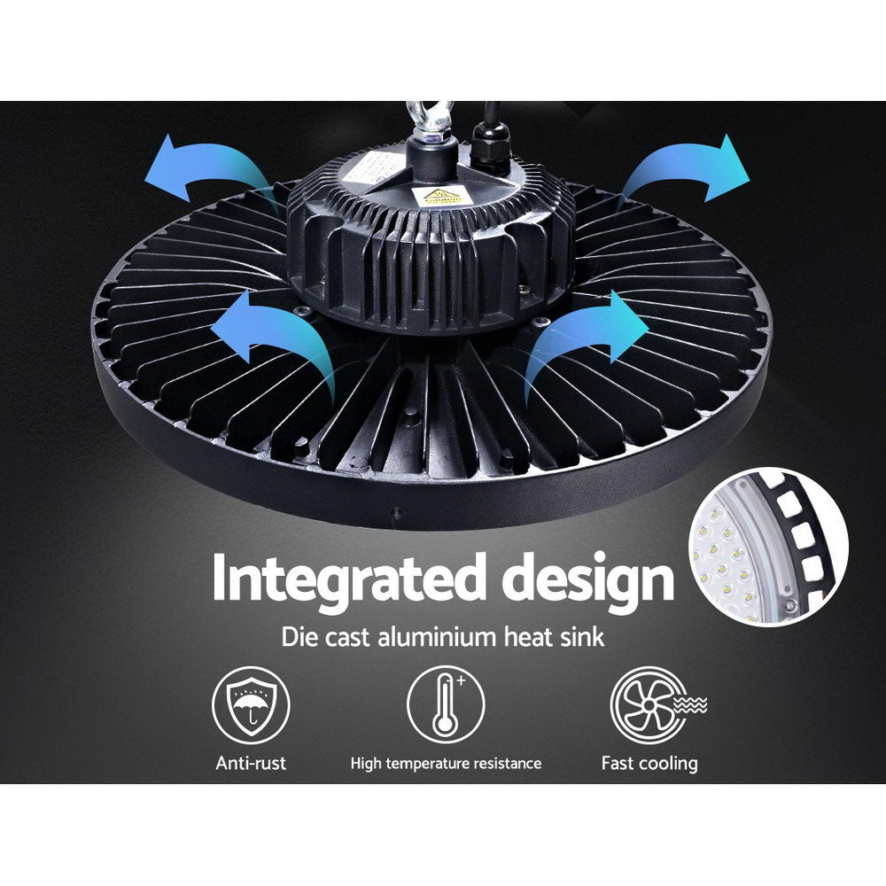 Leier 200W LED High Bay Light - SAA Approved, Epistar Chips, Easy Install - SuperSaverAU - view 5