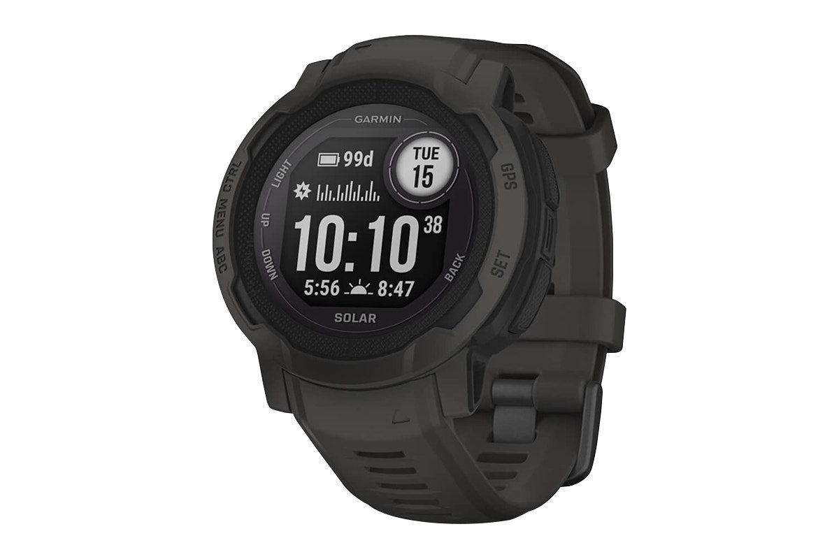 Garmin Instinct 2 Solar Smart Sports Watch - Graphite, 45mm - SuperSaverAU - view 1