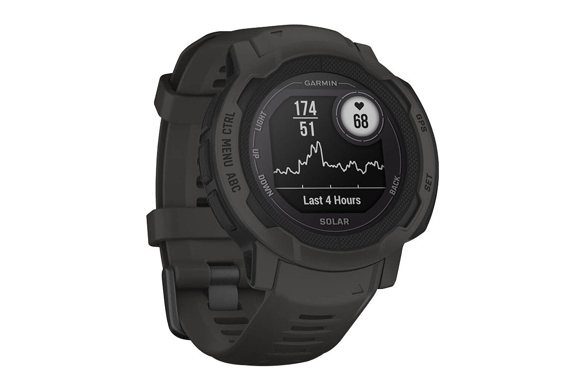 Garmin Instinct 2 Solar Smart Sports Watch - Graphite, 45mm - SuperSaverAU - view 2