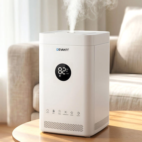 Devanti 3.5L Ultrasonic Humidifier & Air Purifier - White