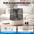 Devanti 6L Ultrasonic Humidifier & Aroma Diffuser - White