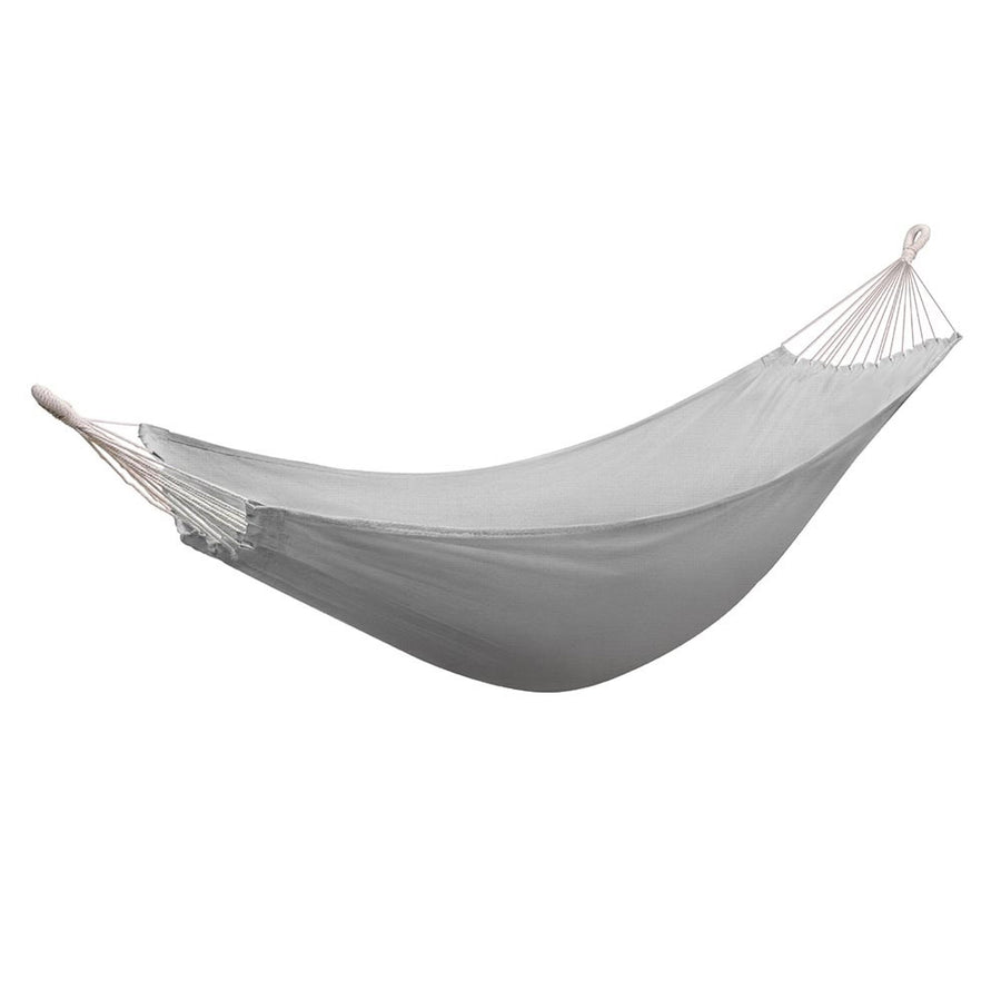 Gardeon Hammock Bed 300cm x 145cm with Travel Bag, Supports 2 Adults, Grey - SuperSaverAU - view 1