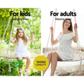 Gardeon Hammock Chair Outdoor Tree Swing Nest Web Hanging Seat 100cm - SuperSaverAU - view 4