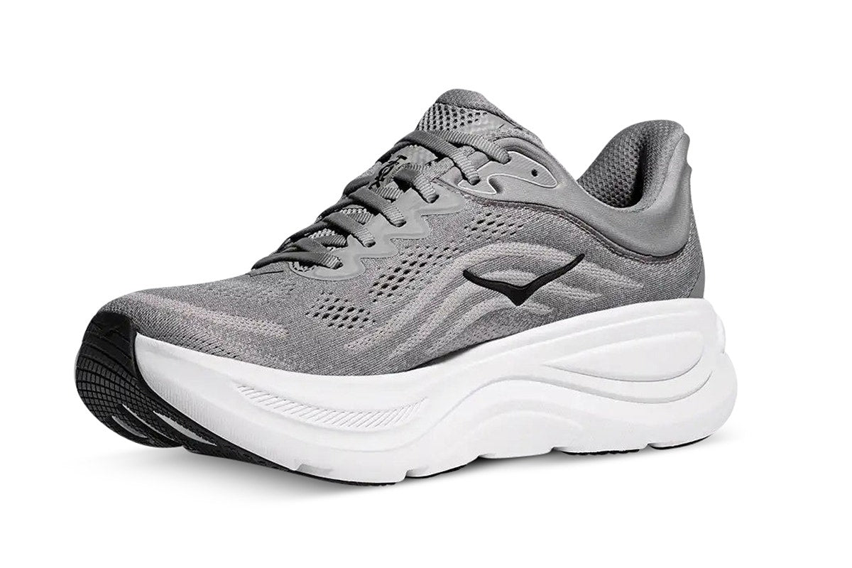 Hoka Men's Bondi 9 Running Shoes (Galactic Grey/Stellar Grey, Size 9.5 US)