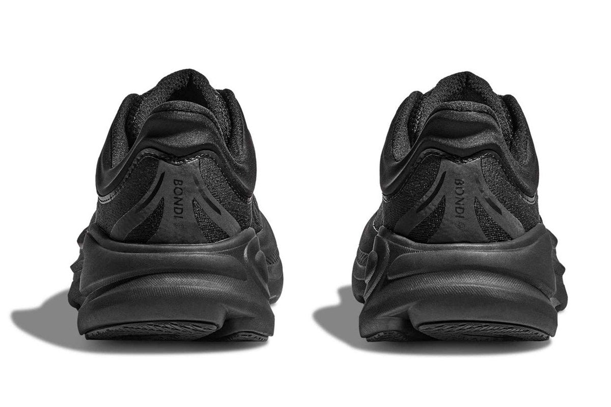 Hoka Women's Bondi 9 Running Shoes (Black/Black, Size 9.5 US)