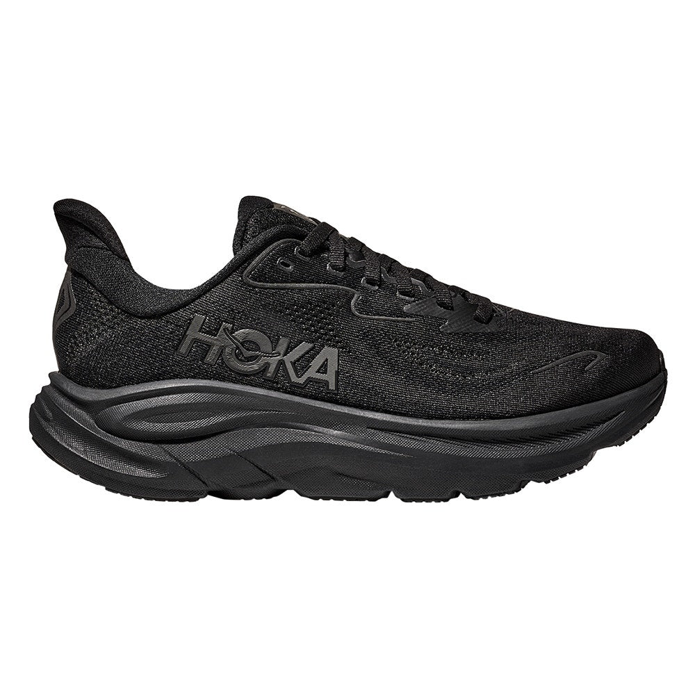 Hoka Men's Clifton 10 Running Shoes (Black/Black, Size 9.5 US)