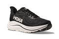 Hoka Men's Clifton 10 Running Shoes (Black/White, Size 8 US)