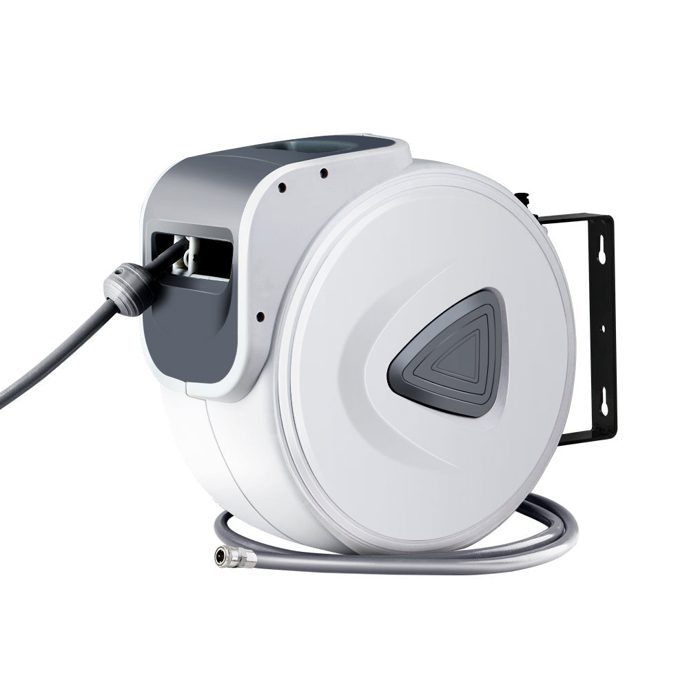 Giantz Air Hose Reel 10m Retractable Rewind Swivel Wall Mount Compressor Garage - SuperSaverAU - view 1