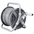 Green Fingers 20m Retractable Garden Hose Reel with Spray Gun - SuperSaverAU - view 1