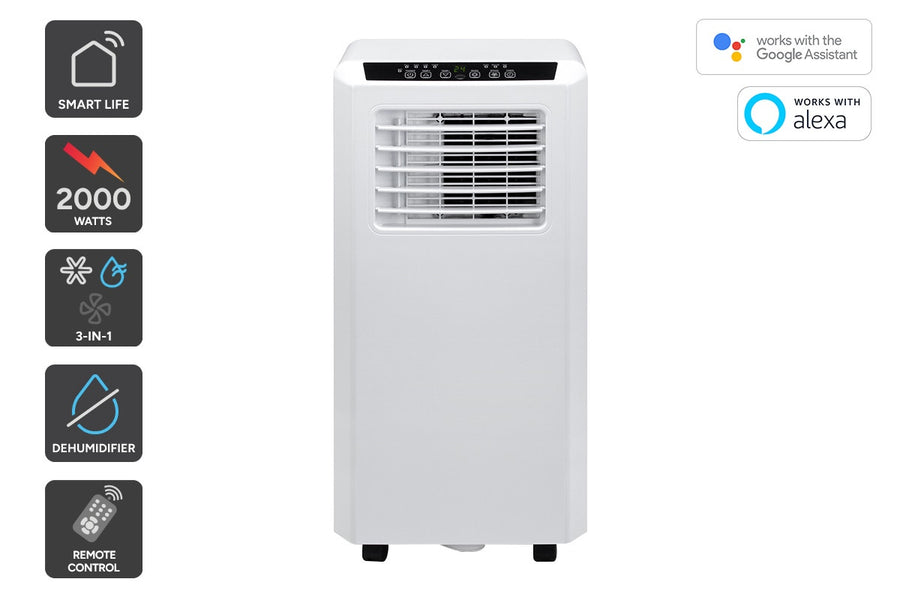 Hyundai 2.0kW Smart Portable Air Conditioner (7,000 BTU)
