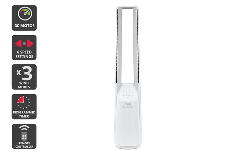 Hyundai 100cm Bladeless Tower Fan - SuperSaverAU - view 1