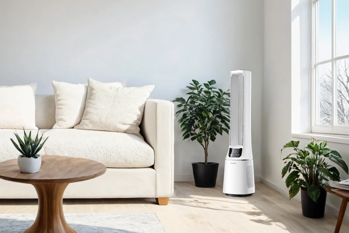 Hyundai Bladeless Purifier Fan with HEPA13 Filter - SuperSaverAU - view 3