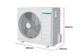 Hyundai 8.8kW Inverter Smart Split System Air Conditioner (Reverse Cycle)