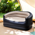 Gardeon 2 Seater Inflatable Sofa Coffee with Pump 300kg Capacity