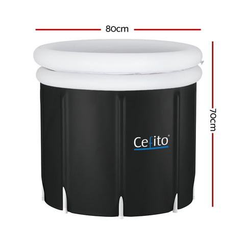 Weisshorn Portable Inflatable Ice Bath Tub 70x80cm for Recovery - SuperSaverAU - view 2