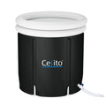 Weisshorn Inflatable Ice Bath Tub 75X75CM 300L with Insulation - SuperSaverAU - view 3