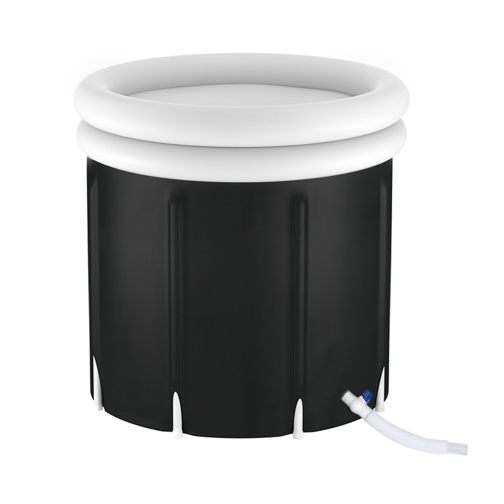 Weisshorn Inflatable Ice Bath Tub 80X80CM 300L with Insulation