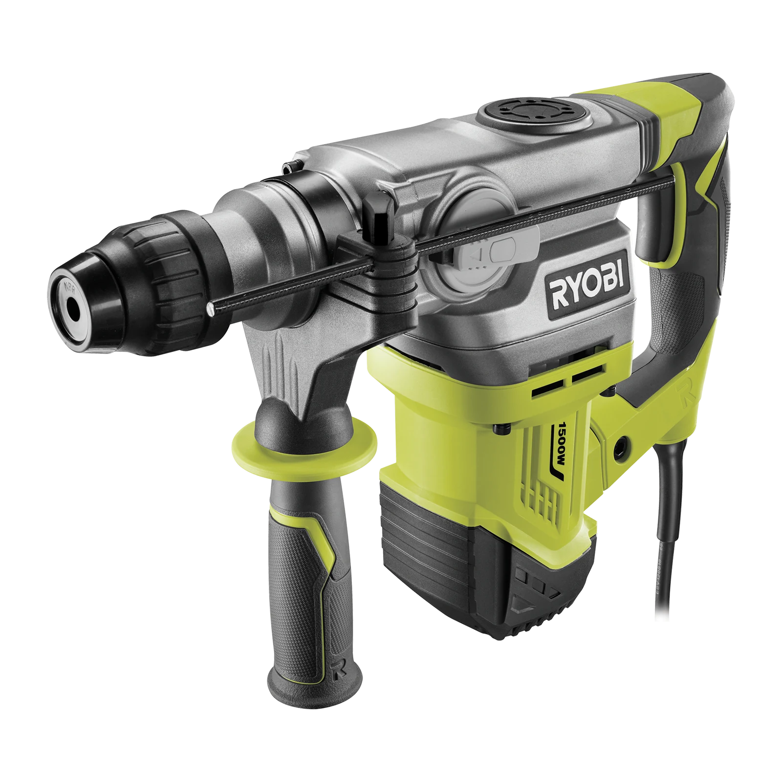 Ryobi 1500W SDS+ Rotary Hammer Drill 5.0J 950rpm Side Handle RSDS1500-K