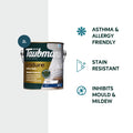 TAUBMANS Endure 2L White Matt Interior Walls Paint Water Based UV Resistant