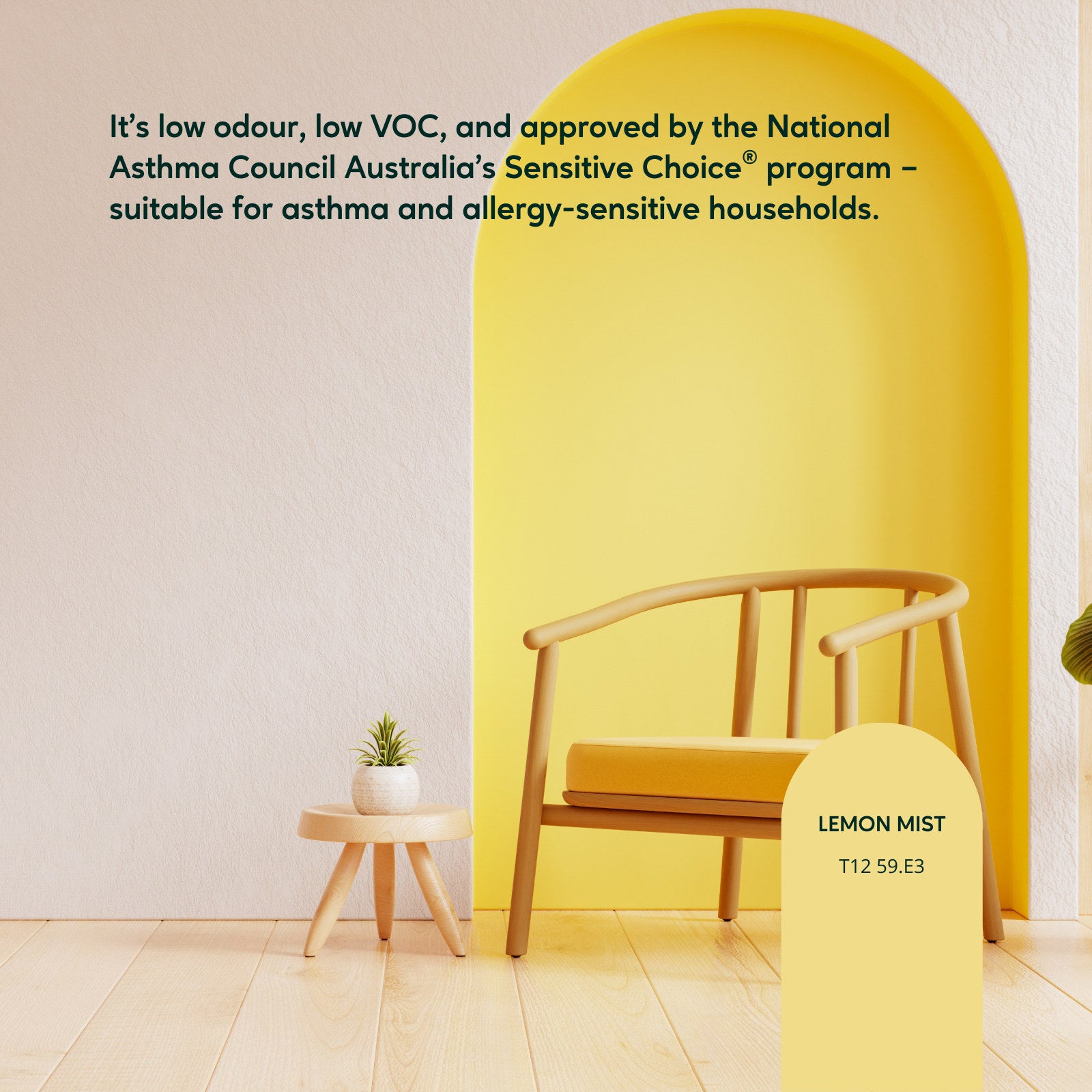 TAUBMANS Endure 2L Hi-C Yellow Low Sheen Interior Walls Paint Water Based UV Resistant