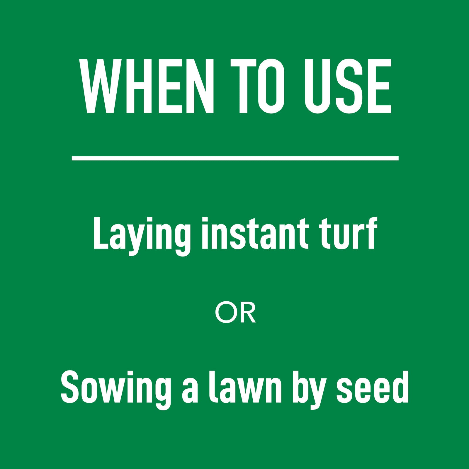 Munns Professional 2.5kg Instant Turf and Seed Starter Granular Fertiliser