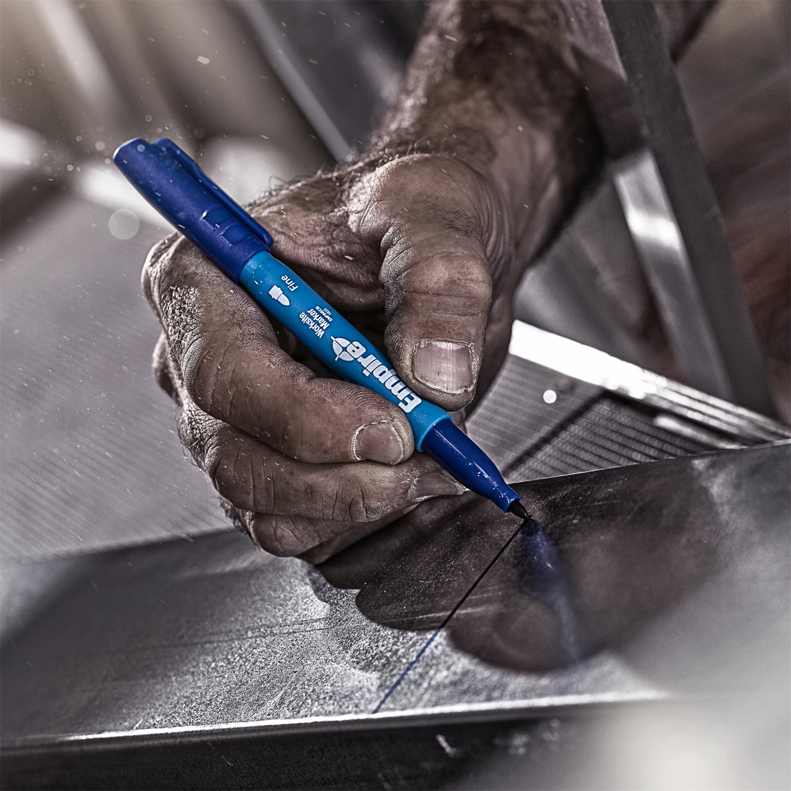 Empire Blue Fine Marker Pen Waterproof