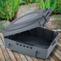 Arlec 5 Outlet Black Polypropylene Weatherproof Electrical Enclosure Box DR340