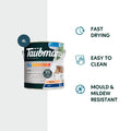 Taubmans 4L Neutral Matt All Weather Exterior Paint Water Based UV Resistant
