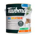 Taubmans 4L Accent Low Sheen All Weather Exterior Paint Water Based UV Resistant