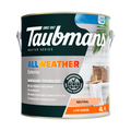 Taubmans 4L Neutral Low Sheen All Weather Exterior Paint Water Based UV Resistant