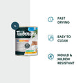 Taubmans 1L Accent Gloss All Weather Exterior Paint Water Based UV Resistant