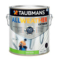 Taubmans 2L White Semi Gloss All Weather Exterior Paint Water Based UV Resistant