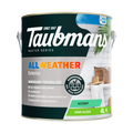 Taubmans 4L Accent Semi Gloss All Weather Exterior Paint Water Based UV Resistant
