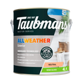 Taubmans 4L Neutral Semi Gloss All Weather Exterior Paint Water Based UV Resistant